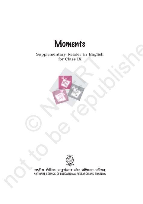 Download Free Ncert Class 9 Moments Supplementary Reader Textbook Pdf Online 2022