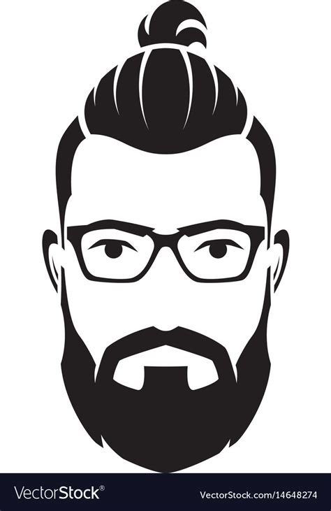 Hipster Beard Vector At Collection Of Hipster Beard