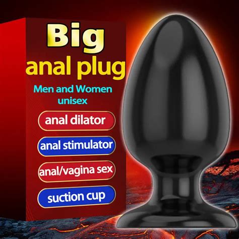 big butt plug large suction cup silicone anal plugs anus dilator expander anal beads sex toys