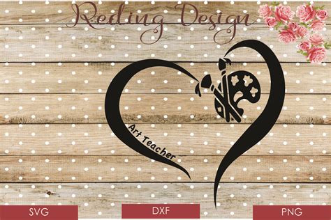Art Teacher SVG DXF PNG Digital Cut Files (76927) | SVGs | Design Bundles