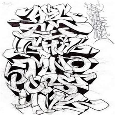 13 All Graffiti Fonts Images Printable Graffiti Fonts Gangster