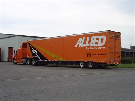 Allied Van Lines Tippet Richardson Volvo Truck And Trailer Flickr