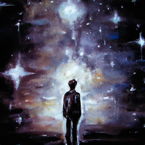 Alone At The Edge Of A Universe Humming A Tune Openart
