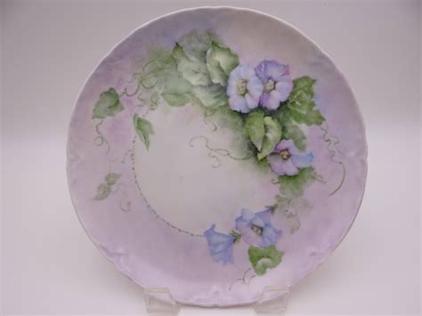 Vintage Hand Painted Artist Signed Plate Delightful Hand Painted
