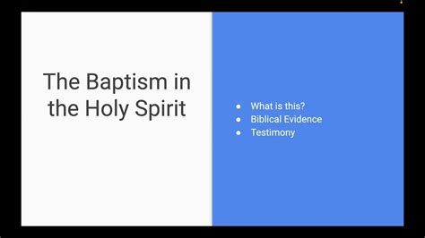 Introduction To Pentecostal Doctrine Youtube