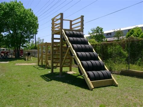 Made by specialists according to the world standards of schutzhund/ipo and certified. Will need to get a few tires building this obstacle | Dog ...