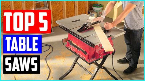 Top 5 Best Portable Table Saws In 2020 Youtube
