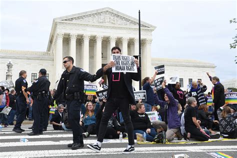 More Than 100 Protestors Arrested As Supreme Court Hears Lgbtq Rights Cases