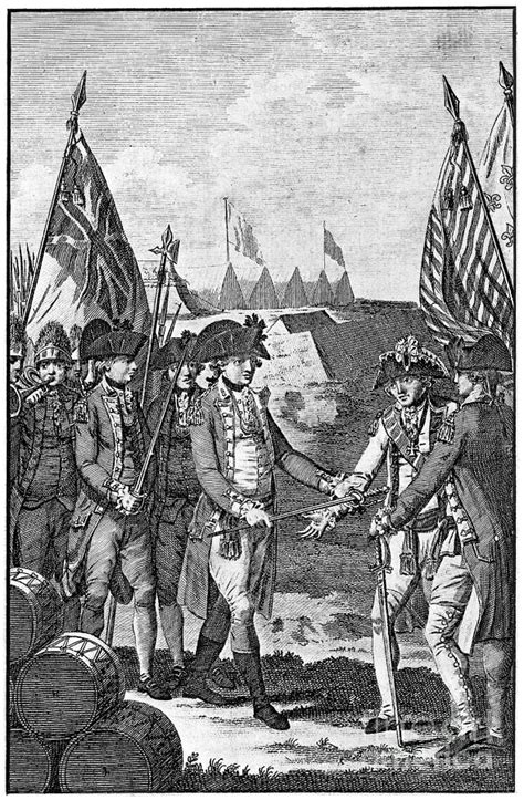 Yorktown Surrender 1781 Drawing By Granger