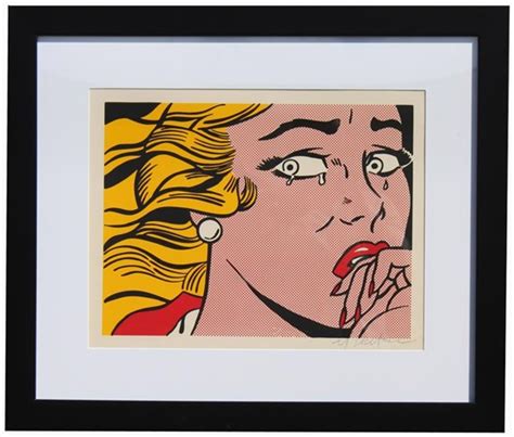 Roy Lichtenstein Crying Girl 1963 By Roy Lichtenstein On Artnet