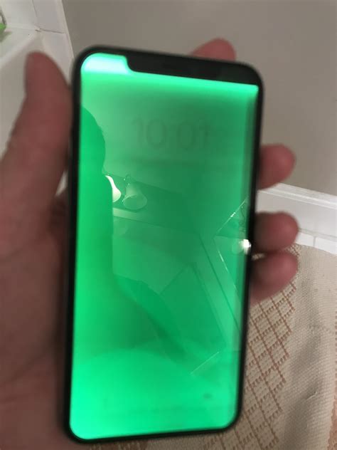 Iphone X Water Damage Green Screen Tona Burden