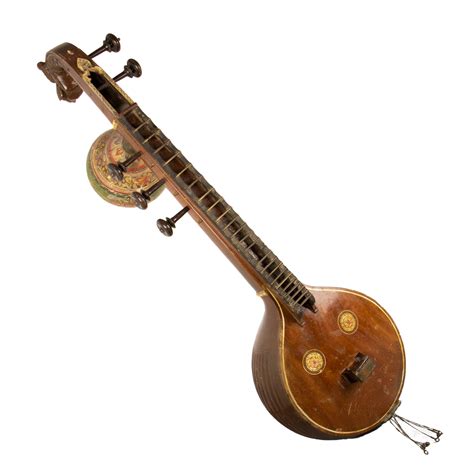 Sitar Indian Musical Instrument Chinantique