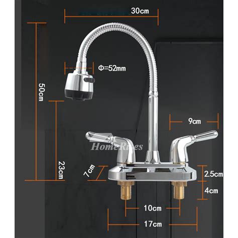 We reviewed 12 excellent kitchen faucets for any need and purpose, revealing their pros and cons. Best Kitchen Faucets Centerset Silver Chrome 2 Handle ...