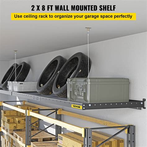Buy Vevor Upgrade Garage Wall Shelf 2 X 8 Ft Garage Shelving Wall