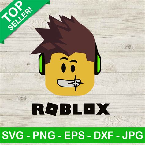 Roblox Face Svg Roblox Character Svg Roblox Game Svg