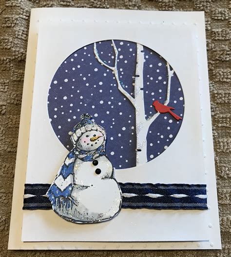 Snowman Handmade Cards Great Christmas Greetings