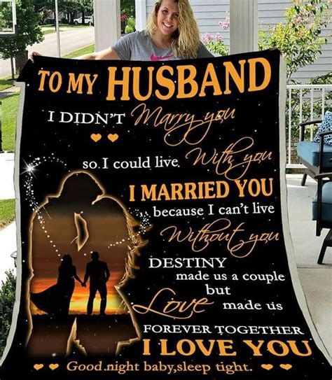 Maybe you would like to learn more about one of these? To My Husband I Didn'T Marry You So I Could Live With You ...