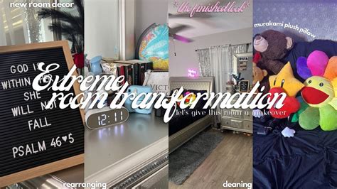 Extreme Room Transformation Room Tour Aesthetic And Pinterest Inspired