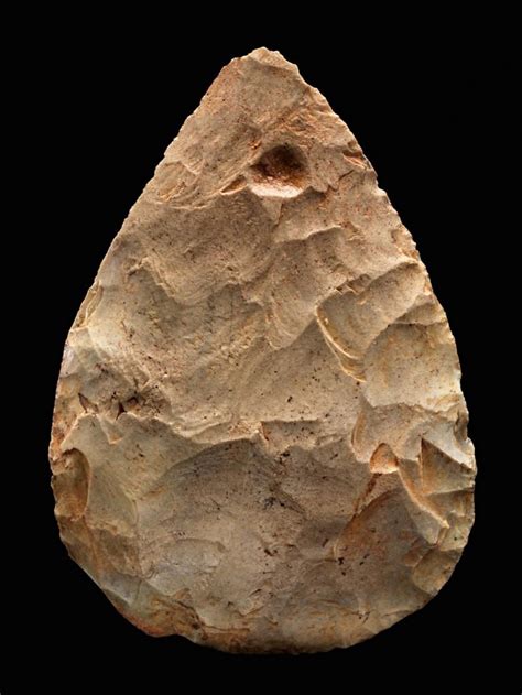 Handaxe Meyral France Smithsonian Institute Stone Age Tools Stone