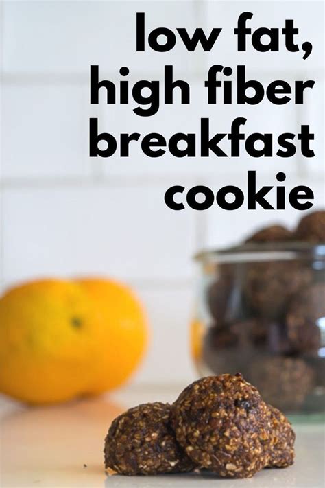 I have been looking for healthy snacks to help curb my sweet tooth and afternoon cravings for chocolate. High Fiber Cookies Recipe | Recipe in 2020 | Fiber cookies ...