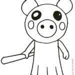 Piggy Roblox Coloring Pages - XColorings.com