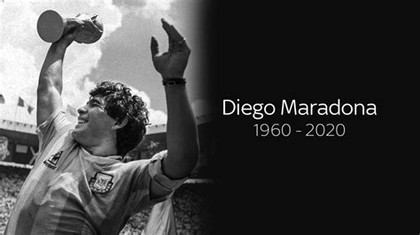 Rip Football Legend Diego Maradona • Nice Effect Media And Advertising