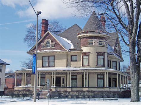 The George P Macnichol House Wyandotte Michigan Homes History And
