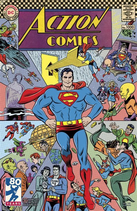 Feb180146 Action Comics 1000 1960s Var Ed Previews World