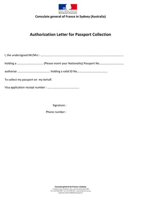 Authorization Letter To Claim Examples Format Sample Examples