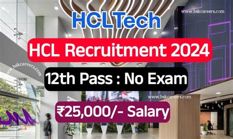 Hcl Recruitment Latest Jobs For Freshers Hcl Direct