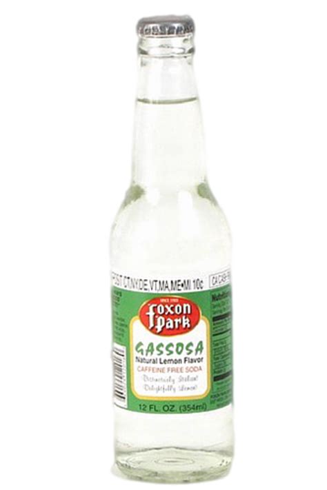 Foxon Park Gassosa Soda 12 Oz Glass Bottles