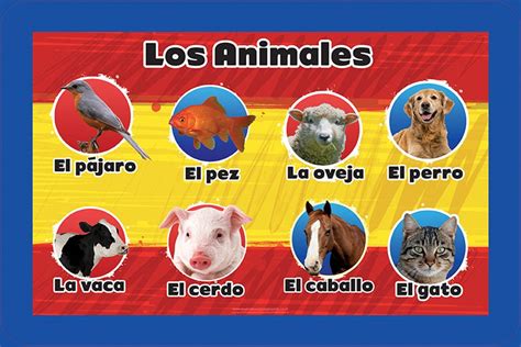 Spanish Language Animals Spaceright Europe Ltd