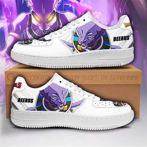 Changed the conditions by which the ginyu force return. Beerus Air Force Sneakers Custom Dragon Ball Z Anime Shoes ...