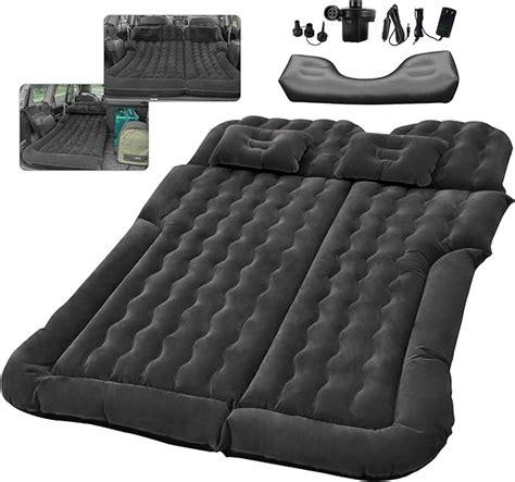 Suv Rv Air Mattress Car Bed Camping Cushion Pillow
