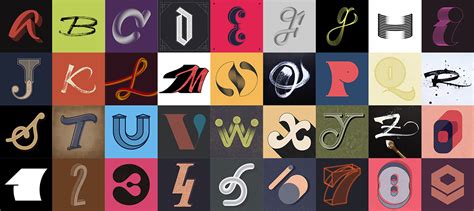 36 Days Of Type 4th Edition On Behance