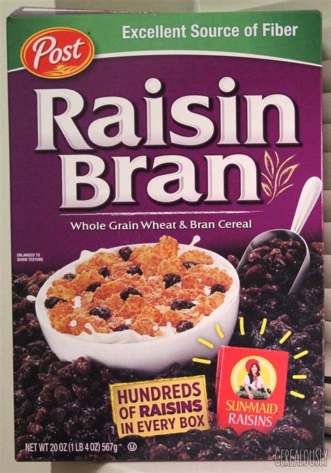 Classic Review Post Raisin Bran Cereal Cerealously