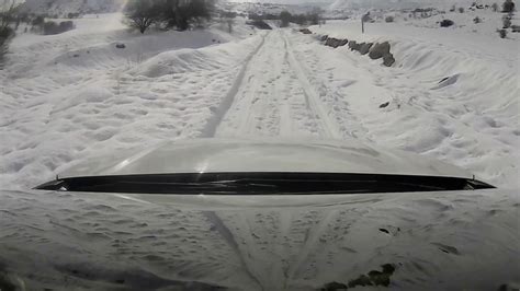 Subaru Xv Crosstrek Deep Snow Driving Youtube