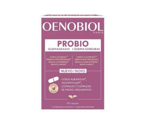 Oenobiol Probio Fat Burn 60 Capsules Be And Care