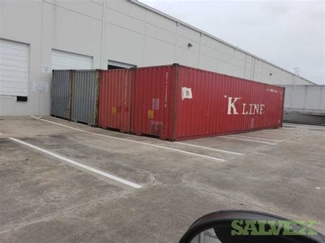 40 Foot High Cube Containers 10 Units Salvex