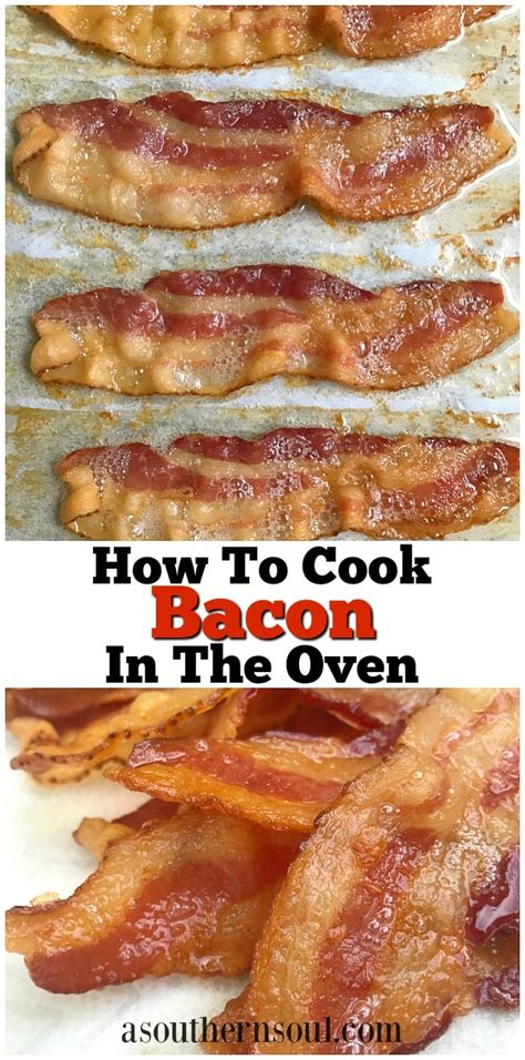 How To Cook Bacon In The Oven A Southern Soul