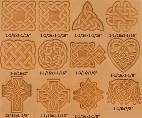Celtic Celtic Designs Leather Stamps Leather Tooling Patterns
