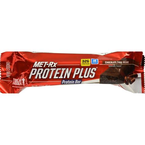 Met Rx Protein Bar Protein Plus Chocolate Fudge Deluxe 3 Oz