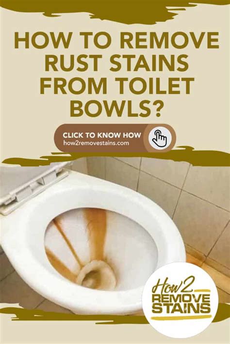 How to get rust stains out of clothes. How to remove rust stains from toilet bowls [ Detailed ...