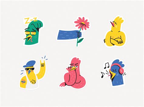 I developed two separate sticker packs — one t развернуть. Stickers for Snapchat in 2020 | Sticker download, New ...