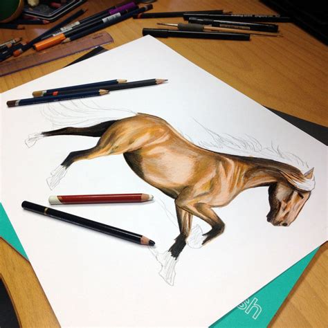 Horse Drawing Teaser By Atomiccircus Dino Tomic On Deviant Art