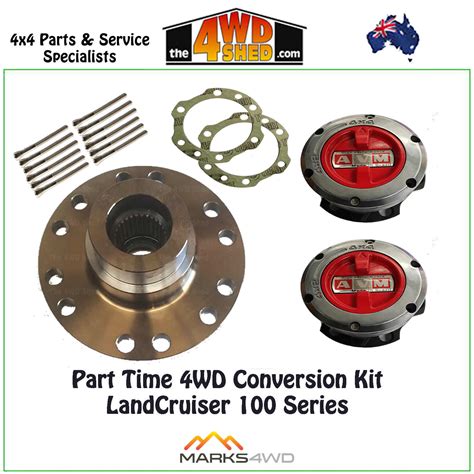 Part Time 4wd Conversion Kit Toyota Landcruiser 100 Series Marks 4wd