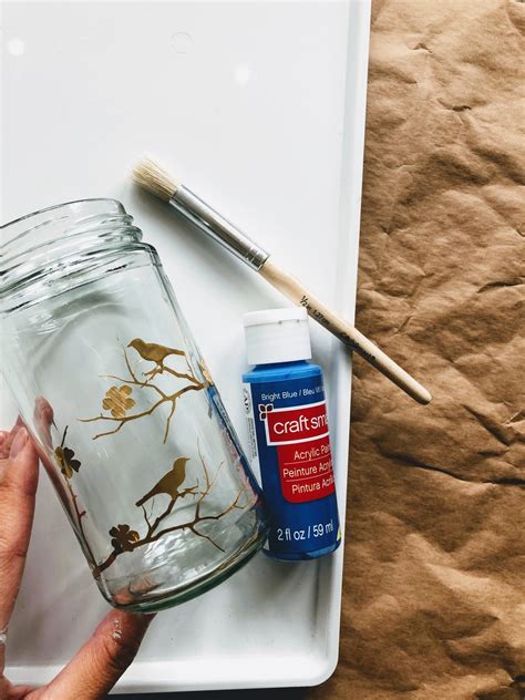How To Paint Mason Jars From The Inside
