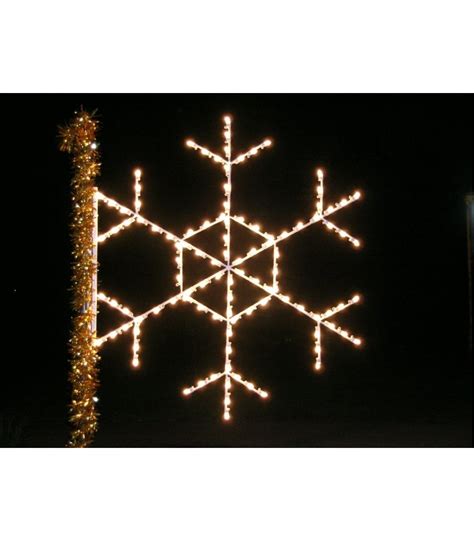 Pole Mount Aspen Snowflake All American Christmas Co