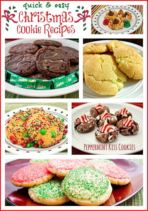 Quick Christmas Cookie Recipes Pdf Ideas Recipes For Evening Eats