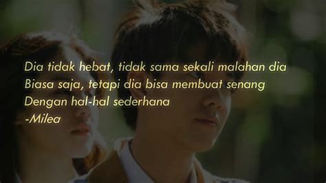Gambar Kata Kata Romantis Dalam Film Dilan | Kata Kata Bijak
